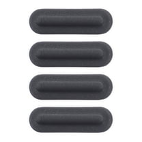 Beaupretty Computer Bottom Pads Rubber Laptop Pad Black 4Pcs