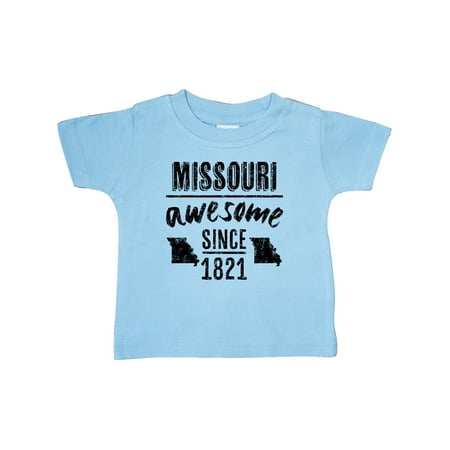 

Inktastic Missouri Awesome Since 1821 Gift Baby Boy or Baby Girl T-Shirt