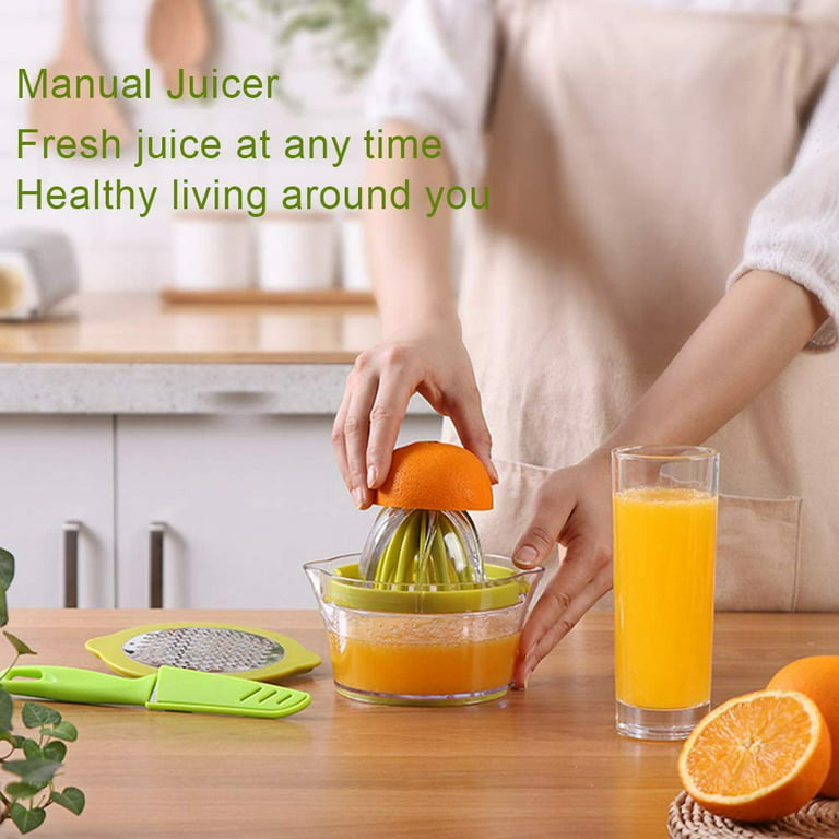  Mueller Citrus Lemon Orange Juicer, Hand Squeezer Rotation  Press, Manual Juicer with Easy Pour Spout, European Made, Dishwasher Safe,  Mocha: Home & Kitchen