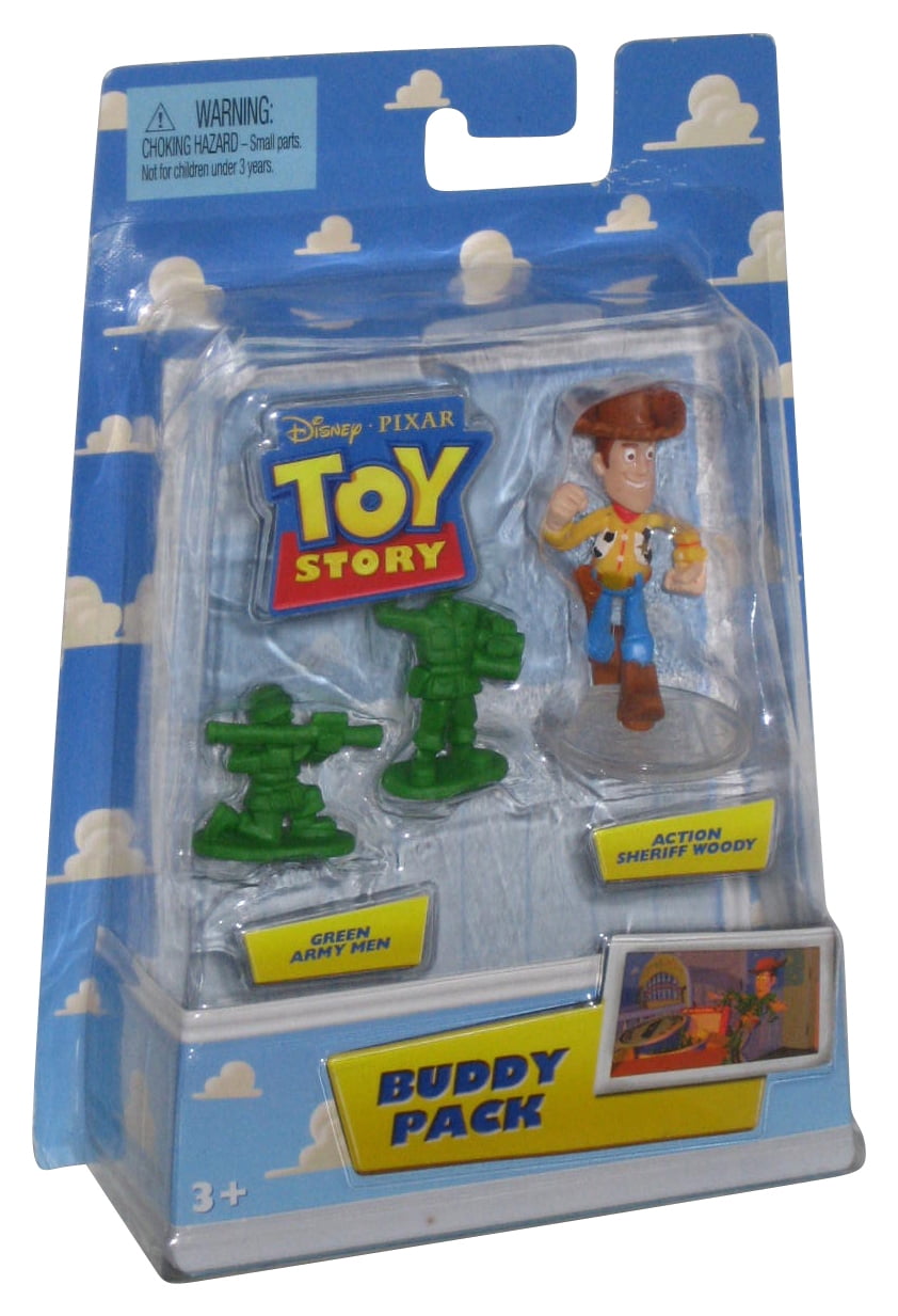 Toy Story 3 Buddy Pack Green Army Men & Action Sheriff Woody (2008 ...