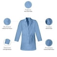 thumbnail image 2 of Panda Uniform lab coat women and doctor coat | white lab coat & Medical Lab coat, 2 of 5