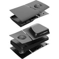 thumbnail image 3 of Slim Disc Edition Cover Plates with Cooling Vents for New PS5 Slim Console, Shell Panels for PlayStation 5 Slim Accessories Protective Replacement Faceplate (Black), 3 of 11