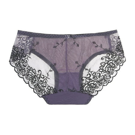 

KaLI_store Cotton Panties Women s Underwear No Panty Line Promise Tactel Brief