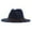 a-Navy34159, variant on FINALGANG Womens Mens Solid Color Fedora Hat Suede Strap With Buckle Soft Adjustable Fit Cap For Autumn Winter Daily Formal Wear Stylish Headwear