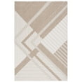 thumbnail image 2 of SAFAVIEH Global Amable Abstract Indoor/Outdoor Runner Rug, Beige/Light Beige, 2'2" x 8', 2 of 10