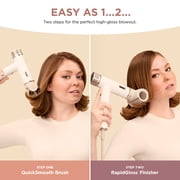 Shark SpeedStyle High-Velocity Hair Dryer with Gloss Finisher, Lightweight & Ionic for Straight and Wavy Hair