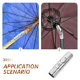 thumbnail image 3 of Miangastore Poteau de Remplacement pour Parasol Pièce de Rechange pour Parasol Pince de Chaise de Parasol Réglable pour Extérieur, 3 of 9