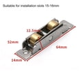 thumbnail image 4 of 4 Rouleaux de Porte Coulissante Remplacement Parfait pour Portes Vitrées et Fenêtres, 4 of 10