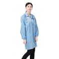 thumbnail image 4 of Chaqueta de Laboratorio Premium ESD Unisex Sunnimix Bata de laboratorio antiestática XL azul, 4 of 8