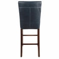 thumbnail image 4 of Milton Bonded Leather Bar Stool With Kickplate, Multiple Colors, 4 of 7