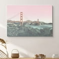 thumbnail image 1 of PixonSign Framed Wall Art Print Scenic 80s Style Bay Bridge Pop Culture Cities Photography Realism Rustic Landscape Dramatic Multicolor Neon for Living Room, Bedroom, Office - 24"x36", 1 of 4