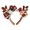 B, variant on JZROCKER Lovely Christmas Lolitas Hair Clip Hat with Deer Horns Cute Hair Accessories