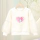 thumbnail image 1 of Sudadera de Sanrio para niñas, camisa de fondo, ropa de otoño e invierno para niños, dibujo animado de Hello Kitty, lindo y versátil regalo navideño, 1 of 3
