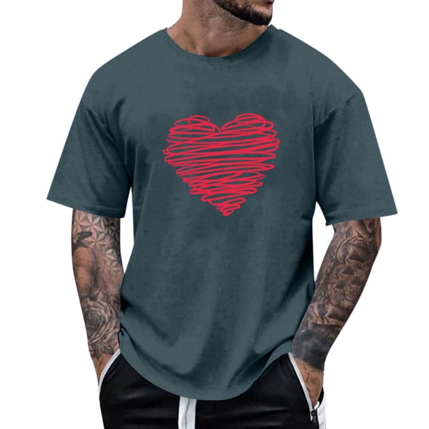 Tops para hombre, blusas y camisas de manga corta con cuello redondo para hombre, camisetas casuales con estampado de moda para hombre, blusa de manga corta, blusa de poliéster para hombre.