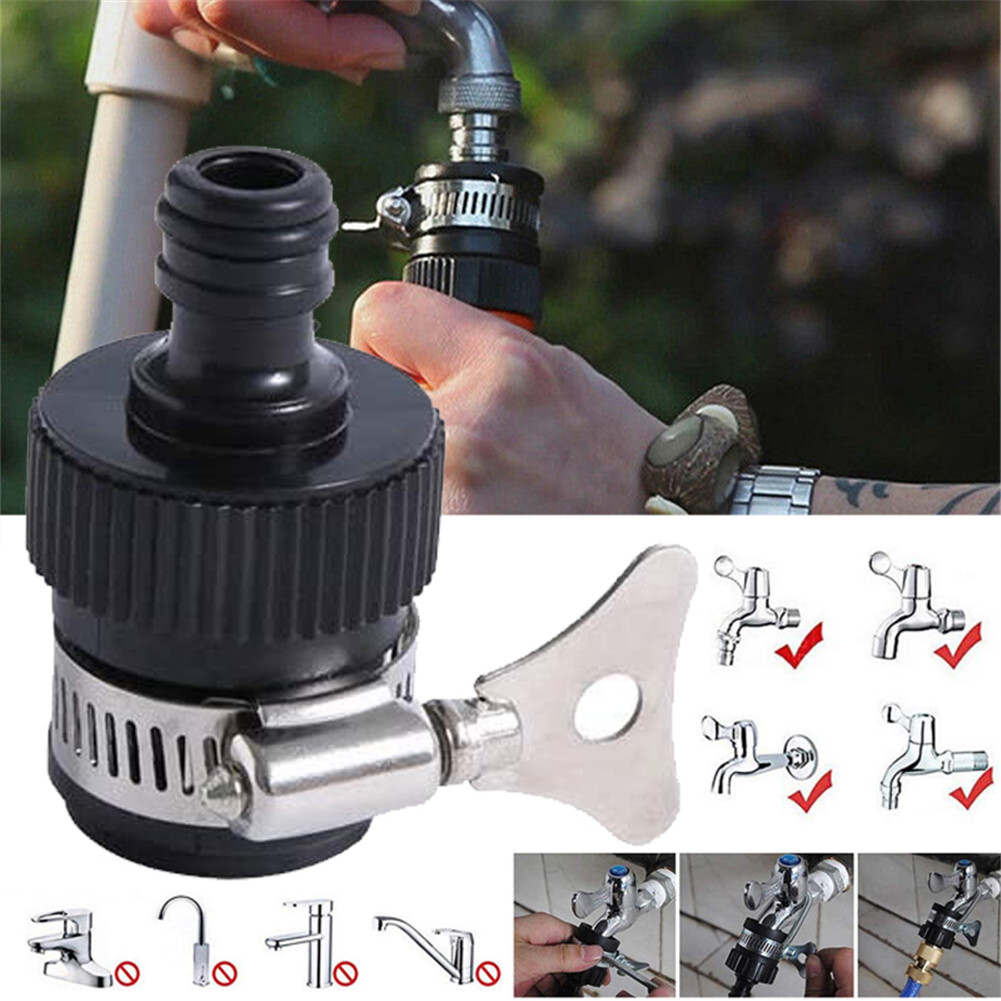 Universal Tap Connector Adapter Mixer Kitchen Garden Hose Pipe Joiner Fitting, 520 Pack