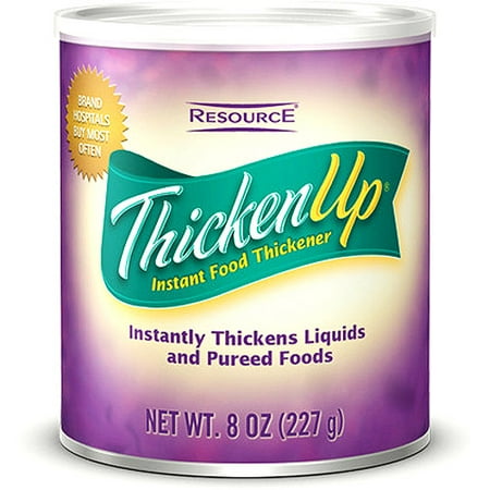 Resource Thickenup Instant food and beverage thickener, 12 X 8-Ounce Canisters