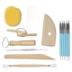 thumbnail image 4 of 14 herramientas de arcilla portátiles multiusos para manualidades, modelado de cerámica, arcilla polimérica, escultura, 4 of 14