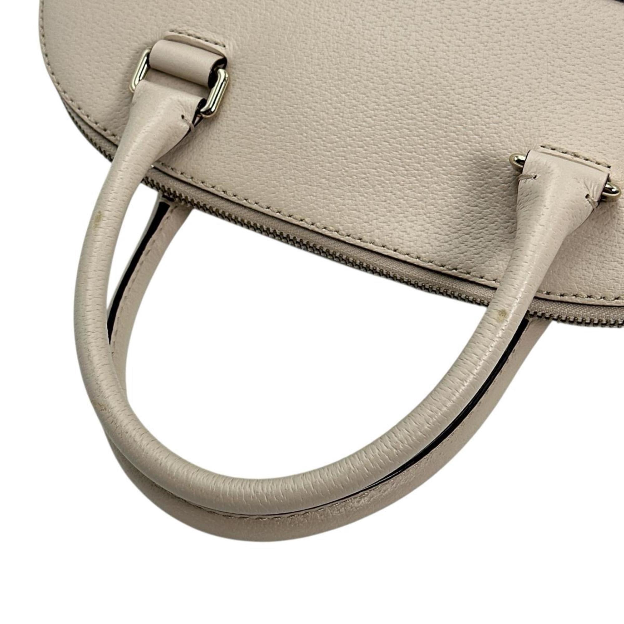 Pre-Owned Kate Spade Handbag 2WAY Bag Leather Beige (Good)