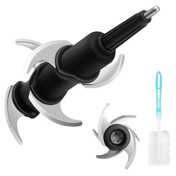 Blender Blade Replacement for Ninja 72 oz Pitcher, Replacement Parts for Nutri Ninja 1100W 1200W 1500W BL610 CT610 BL640 BL642 BL680 BL770 BL910 BN70