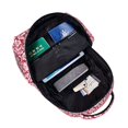 thumbnail image 5 of Rocae Red Flowers Print Lightweight Casual Backpack Travel Hiking Backpack Carry on Laptop Backpack, 5 of 5