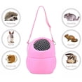 thumbnail image 4 of Pet Front Mesh Backpack with Adjustable Straps - Breathable Shoulder Carrier for Small Pets Like Hamsters, Lightweight Travel Bag for Outdoor Trips And Daily Use, 4 of 6