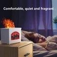 thumbnail image 5 of AOLIGEI Humidifiers For Bedroom Fireplace Simulation Flame Oil Diffuser 270Ml Cool Mist Humidifier Essential Desktop Humidifier Night Light, 5 of 7