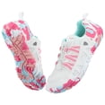 thumbnail image 3 of Zapatillas Agua Hombre Mujer Trekking Ligeras Comodas Impermeables ( 36) Blanco, 3 of 9