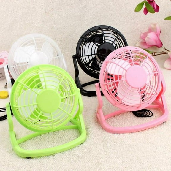 FYHALE Summer Cool Fan USB Mini Desktop Power PC Laptop Fan Desk Table