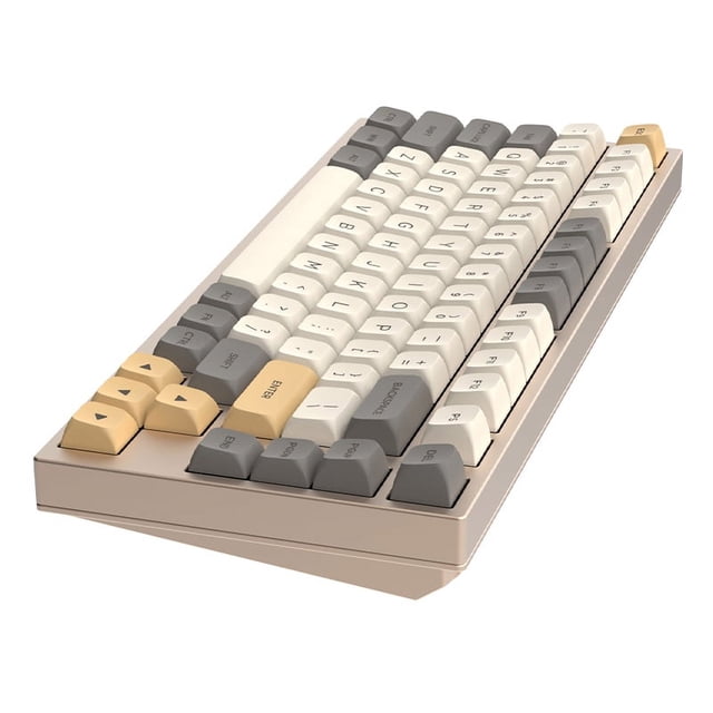 CNC 82 teclas OEM Teclado mecánico plástico compacto RGB luz PC ordenador portátil interruptor Teclado Clavier Tastatur Teclado para juegos