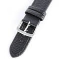 thumbnail image 3 of Genuine Leather Watch Band Strap Litchi Pattern Printed Pin Buckled Adjustable Leather Wristband Wristwatch Bands Replacement Watchbands 12mm 14mm 16mm 18mm 20mm 22mm, 3 of 5