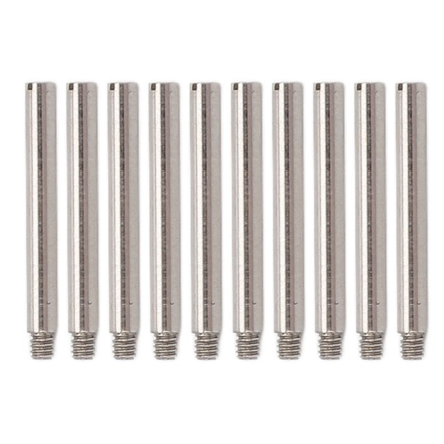 Kit de ajuste de tubo de reloj, correa de reloj portátil de acero de alta dureza, accesorio de tubo de tornillo, 10 Uds.
