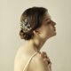 thumbnail image 5 of Peine del pelo de la flor de Gypsophila del diamante de imitación claro Accesorios nupciales del pelo de la boda Oro Soledad Casarse la toca nupcial, 5 of 10