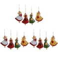 thumbnail image 2 of Dserfhy Wooden Angel Christmas Ornaments Rustic Farmhouse Angel Decorations Xmas Tree Hanging Ornaments for Holiday Home Decor, 2 of 8