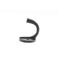 thumbnail image 4 of Renovators Supply Black Wrought Iron Wall Coat Hook Durable 1.6" L Single Hooks forTowel, Kitchenware, Robe or Jacket Wall Mount Rust Resistant Hanger Hooks w/Hardware Pack of 4, 4 of 8