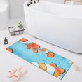 thumbnail image 7 of Clownfish Fish Bathroom Rug Non Slip Bathroom Mats Entry Door Soft Carpets for Kitchen Bedroom Living Room 39x20 inch, 7 of 7
