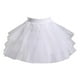 thumbnail image 2 of Crinolina para niña de las flores, enagua de crinolina para niños, enagua sin hueso para boda infantil Blanco M, 2 of 7