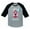 Dark Gray, variant on 3 Year Old Girl 3rd Birthday Funny Gift 3/4 Sleeve Baseball Jersey Toddler Shirt 4T Dark Gray