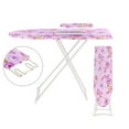 thumbnail image 3 of Limorve 36 inch foldable desktop ironing board with tippers, full iron frame non-slip feet for faster ironing - purple, 3 of 10