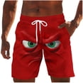 thumbnail image 2 of Ceisia Men's Quick Dry Swim Trunks with Pockets Elastic Waist Drawstring Mesh Lining Beach Shorts Gifts for Father, 2 of 5