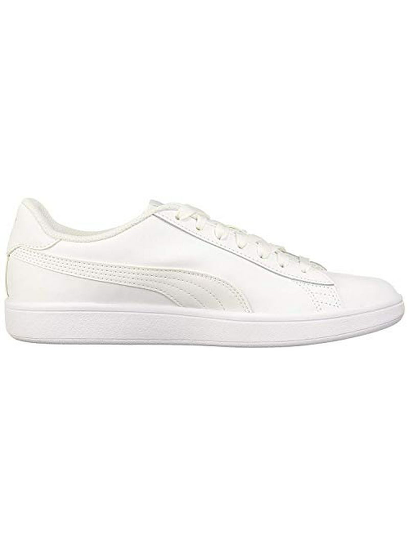 Puma Smash V2 L Fashion Sneaker - 4M - Puma White White Walmart.com