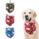 thumbnail image 4 of Greeniant Bufanda Triangular Universal para mascotas, decoración de cuello de algodón, toallas, pañuelo decorativo, accesorio para caminar al aire libre Ropa para mascotas Verde Greeniant PT003851-01, 4 of 6