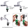 thumbnail image 5 of Irrigation System Kit Kit Garden Timer Tubing Hose Watering Kits Water Hose Spigot Handle, 5 of 5