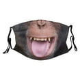 thumbnail image 1 of SgJHXb Funny Animal Face Reusable Washable With Tiger Cat Dog Monkey Pig Designs For Kids & Adults, 1 of 5