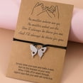 thumbnail image 3 of Wentin Reduced Bracelets Distance Matching Bracelets For Couples Best Friend Friendship Bracelet Mother Daughter Girl Him Her Girlfriend, 3 of 8