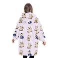 thumbnail image 3 of goowrom Pyjama pour Enfants Couverture Réversible avec Animaux et Capuche, 3 of 9