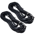 thumbnail image 1 of 2pcs Audio Cable 6.35mm Stereo Audio Cable Professional Cable for Electric Guitar, 1 of 9