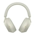 thumbnail image 4 of Sony WH-1000XM5 Wireless Noise Canceling Over-Ear Headphones (Silver) Bundle, 4 of 9