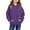 Purple, variant on TQWQT Sweatshirts for Teen Girls Kids 9-10 Years Long Sleeve Pink Hoodie Solid Basic Cute Plain Hoodie Drawstring Pullover Kids Clothes