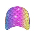 thumbnail image 2 of Balery Rainbow Scales2 Baseball Cap For Women Men,Adjustable Size For Running Workouts And Outdoor Activities All Seasons, 2 of 9