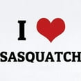 thumbnail image 2 of CafePress - I Love Sasquatch Infant Creeper - Baby Light Bodysuit, Size Newborn - 24 Months, 2 of 4